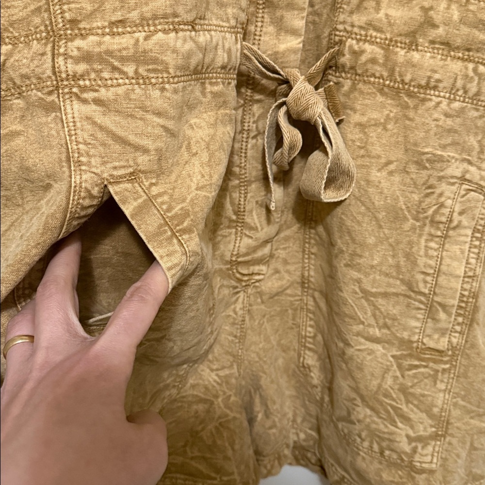 NWT Free People Rhodes Chino Romper Size S - Picture 6 of 12